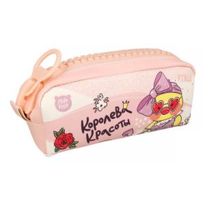 Пенал с большой молнией Уточка 19*6,5*8 см