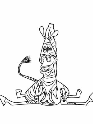 Раскраски Мадагаскар   в формате