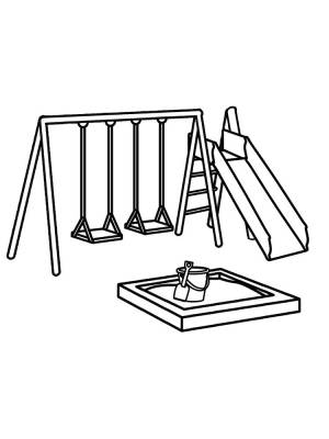 Раскраски Песочница