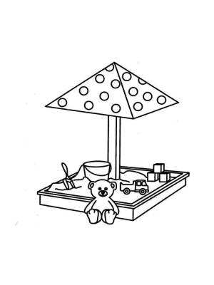 Раскраски Песочница