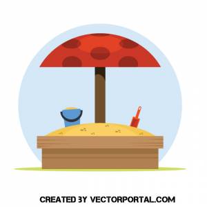 Песочница для детей Royalty Free Stock SVG Vector and Clip Art