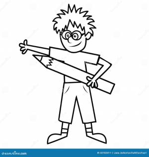 Мальчик и Crayon
