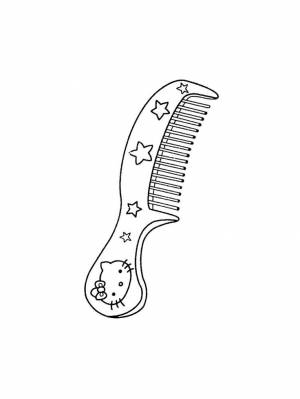 Раскраски Расческа