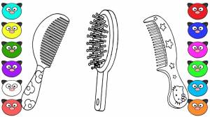 Расческа рисунок поэтапно
