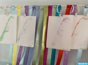 Фотоотчет по рисованию «Расческа для парикмахера» во второй младшей группе