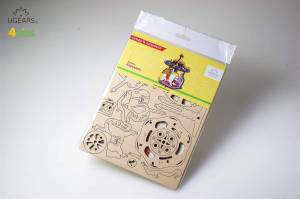 конструктор-раскраска UGEARS Карусель, цены на конструкторы 4KIDS в интернет-магазинах на Мегамаркет