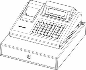 Касса раскраска для детей