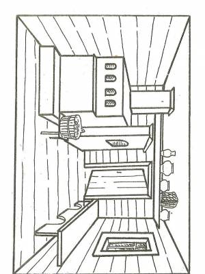 Раскраски Русская Печь   в формате