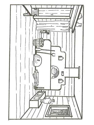 Раскраски Русская Печь
