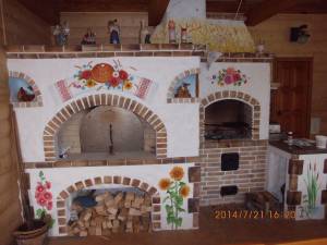 Побелка, роспись русской печи своими руками