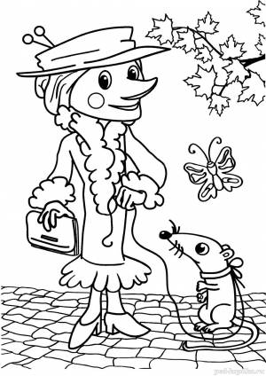 Раскраска для детей 6-7 лет