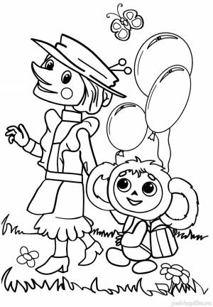 Раскраска для детей 6-7 лет