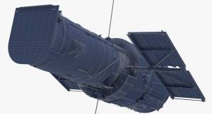 Космический телескоп Хаббл 3D Модель $99