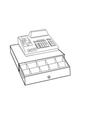 Раскраски Касса