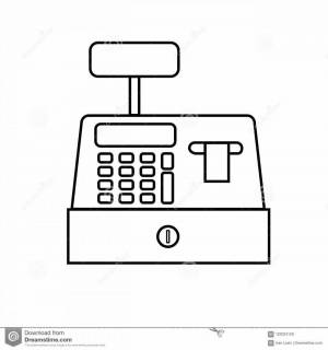 Раскраски Касса для детей