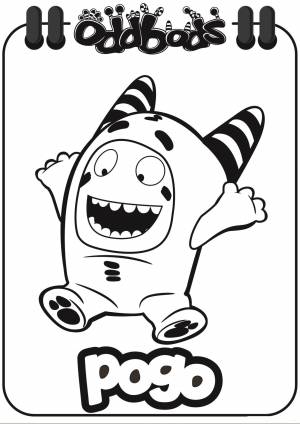 Проявите творческий подход с Oddbods Раскраски