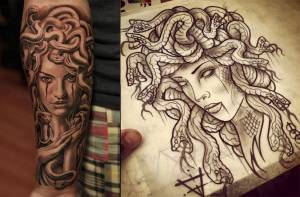 Значение татуировки горгона