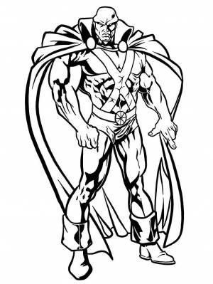 Раскраска Марсианский Охотник