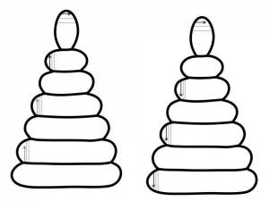 Раскраски Пирамида для детей