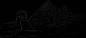 Пирамида Хеопса раскраска для детей