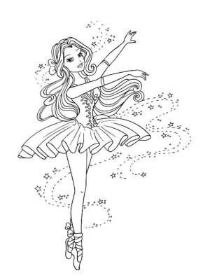 Раскраски Балерины