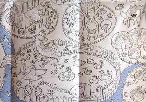 весёлый зоопарк, Раскраска-плакат, цены на Мегамаркет