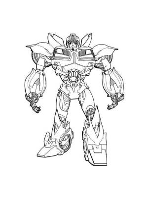 Раскраска Бамблби