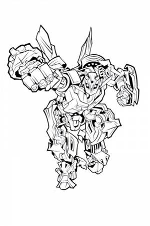 Раскраска Бамблби