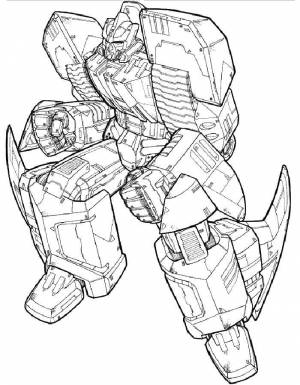 Раскраски Раскраска Бамблби