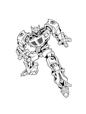 Раскраска Бамблби