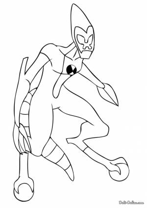 Раскраска Молния XLR8