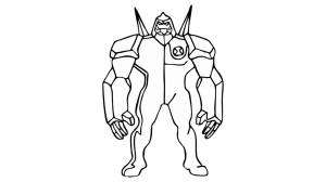 Раскраски бен волк бен 10