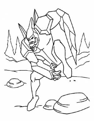 Раскраска Бен 10