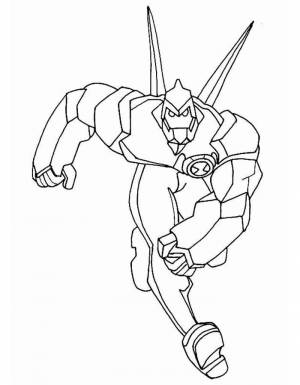 Раскраски Бен 10