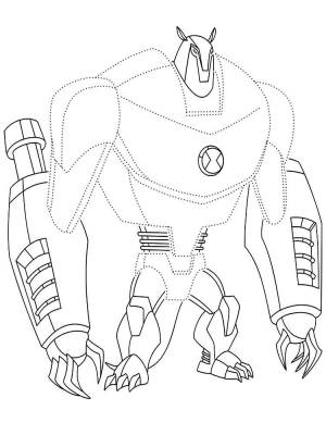 Рисунки бен робот