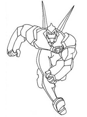 Раскраски Бен 10