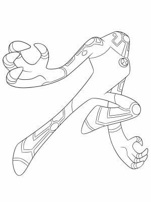 Раскраска Бен 10