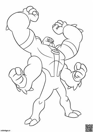 Силач книжка-раскраска, Бен-10 книжка-раскраска