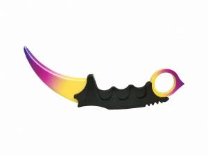 Керамбит из дерева Градиент