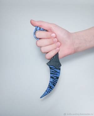 Деревянный нож керамбит из игры Standoff 2 в интернет-магазине Ярмарка Мастеров по цене 550 ₽