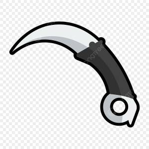 рисунок керамбит нож PNG , рисунок ножа, Нож, орудие труда PNG картинки и пнг рисунок для й загрузки
