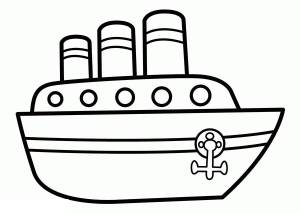 Раскраска корабли  для девочек