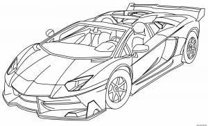 Раскраски Машины для взрослых