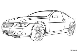 Раскраски Машины