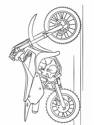 Раскраски Мотоциклы   в формате