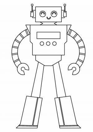 Раскраски Робот для детей
