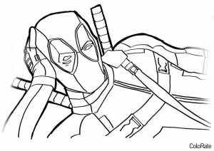 Раскраски Супергерои для мальчиков