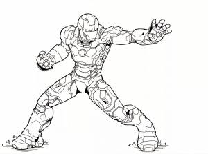 Раскраска Черная пантера  и