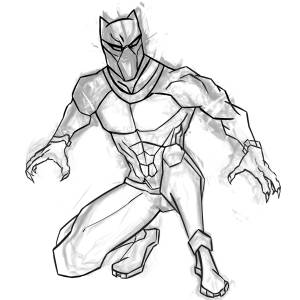 Раскраски степной волк из марвел