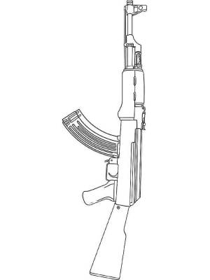 Раскраски Автомат